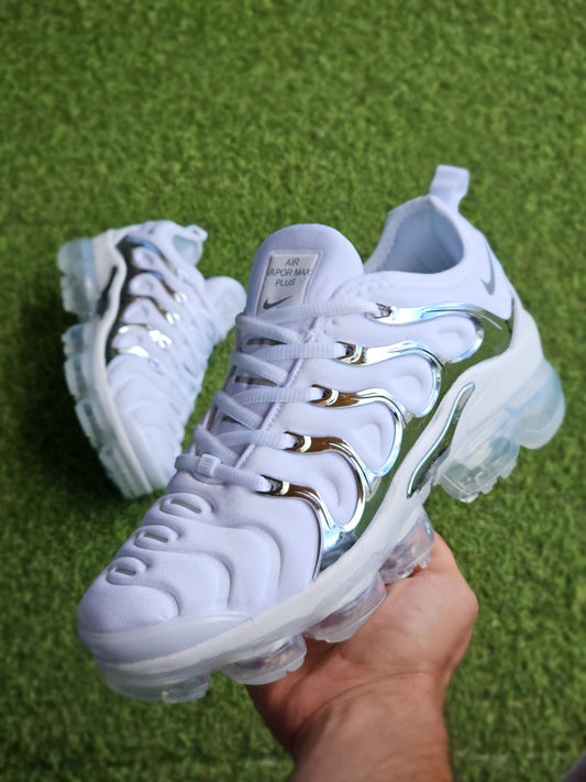 NIKE VAPOR MAX PLUS PLATEADAS