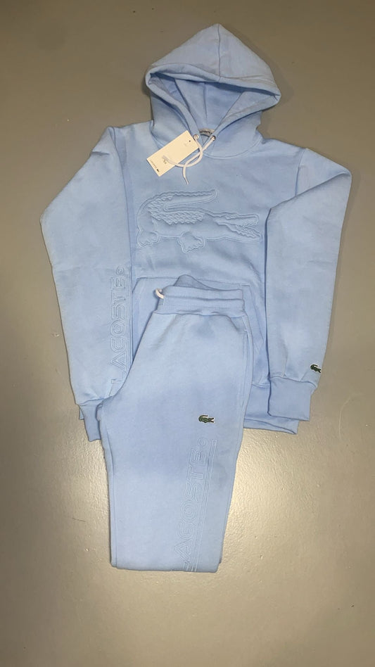 CONJUNTO LACOSTE ∙ AZUL CLARITO