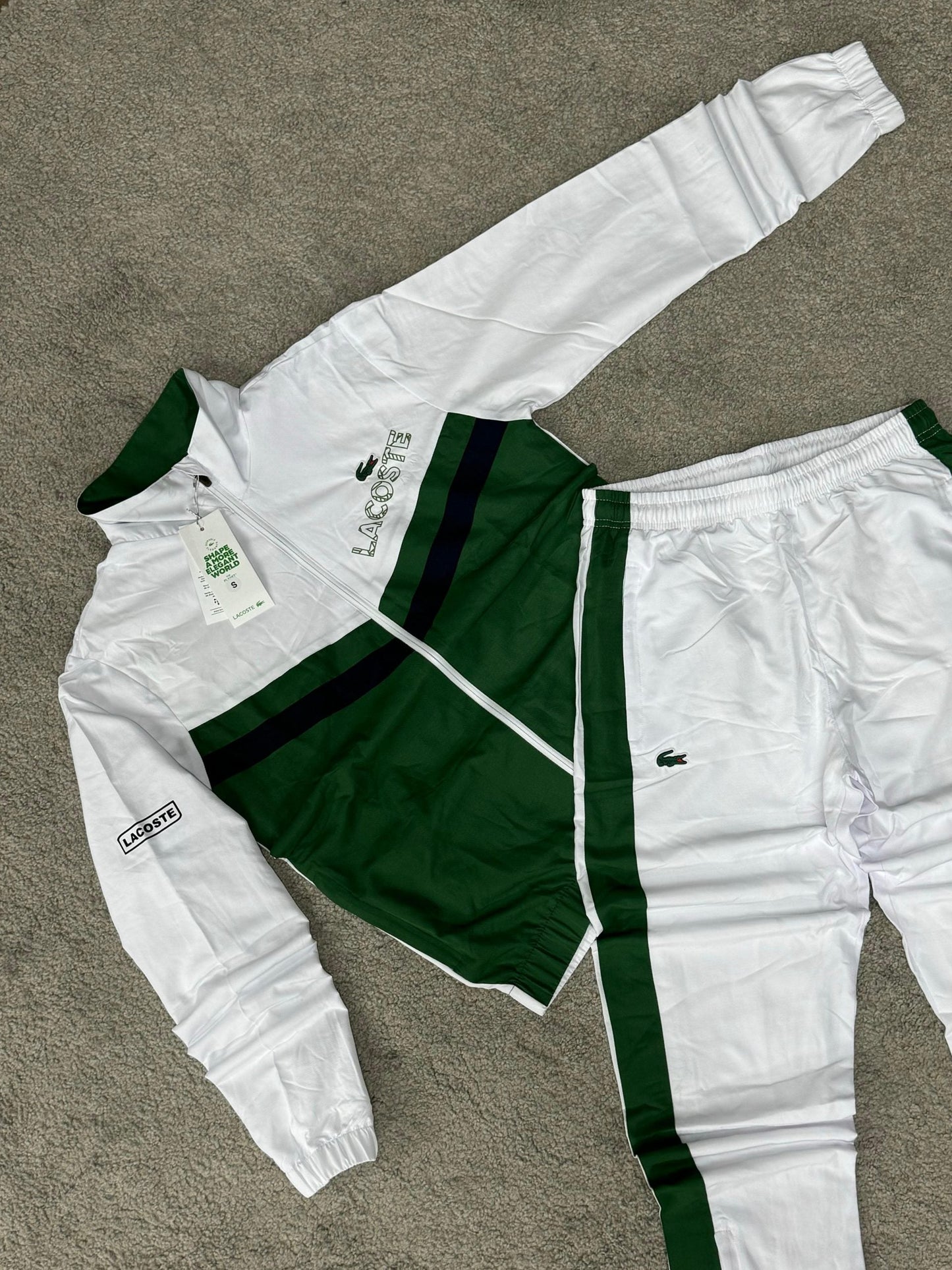 CHÁNDAL LACOSTE ∙ VERDE/BLANCO