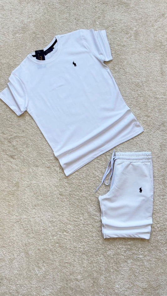 CONJUNTO CORTO RALPH LAUREN ∙ BLANCO