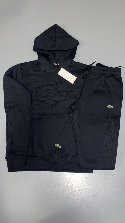 CONJUNTO LACOSTE ∙ NEGRO