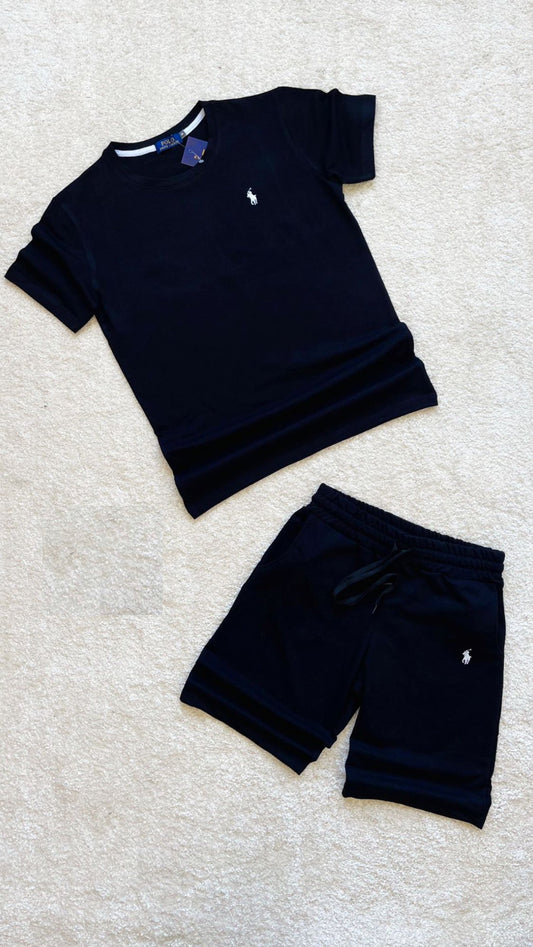 CONJUNTO CORTO RALPH LAUREN ∙ NEGRO