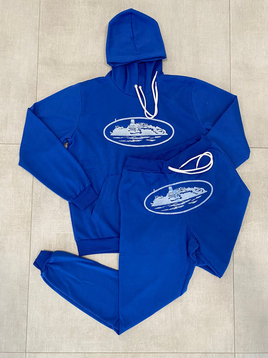 CONJUNTO CHÁNDAL CORTEIZ AZUL