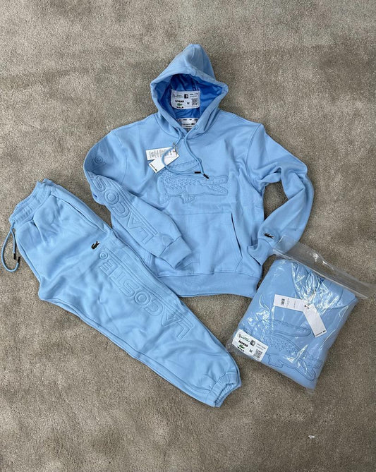 CONJUNTO LACOSTE ∙ AZUL CLARITO