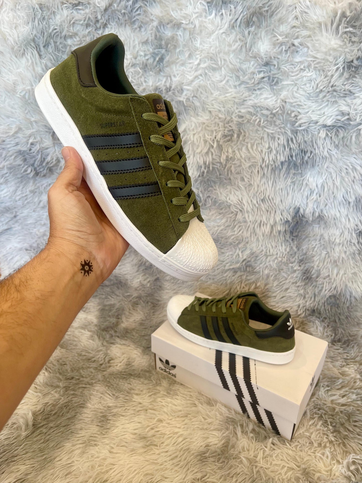 ADIDAS SUPERSTAR II • VERDE