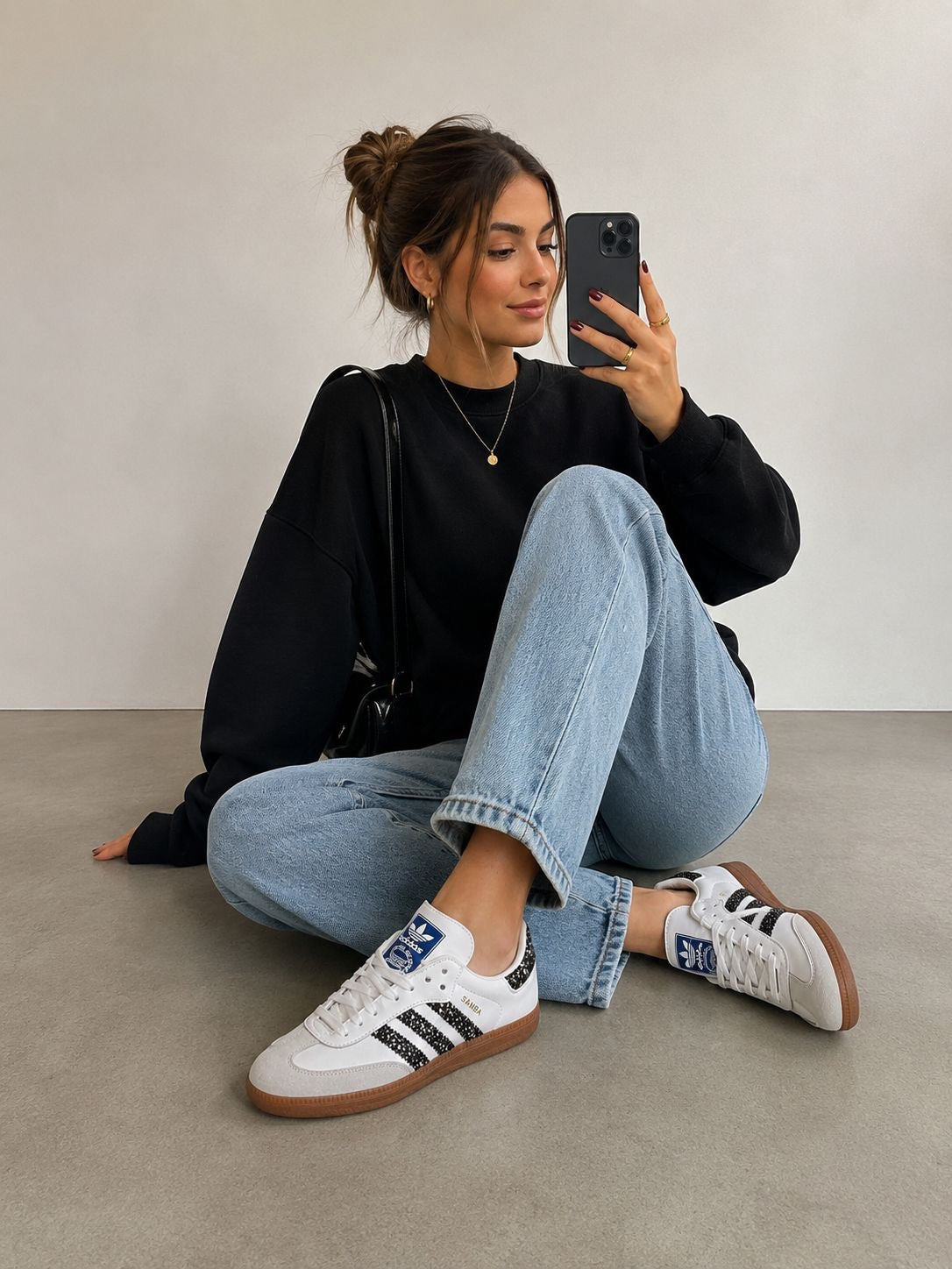ADIDAS SAMBA Og Glitter • AZUL