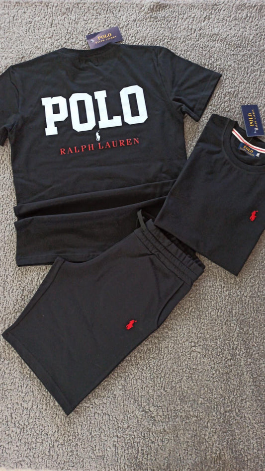 CONJUNTO POLO RALPH LAUREN • GRIS