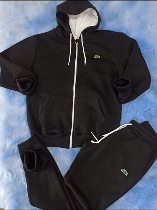 CONJUNTO LACOSTE ∙ NEGRO