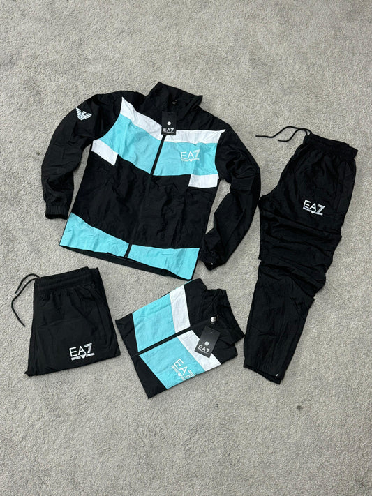 CONJUNTO EA7 • NEGRO/AZUL