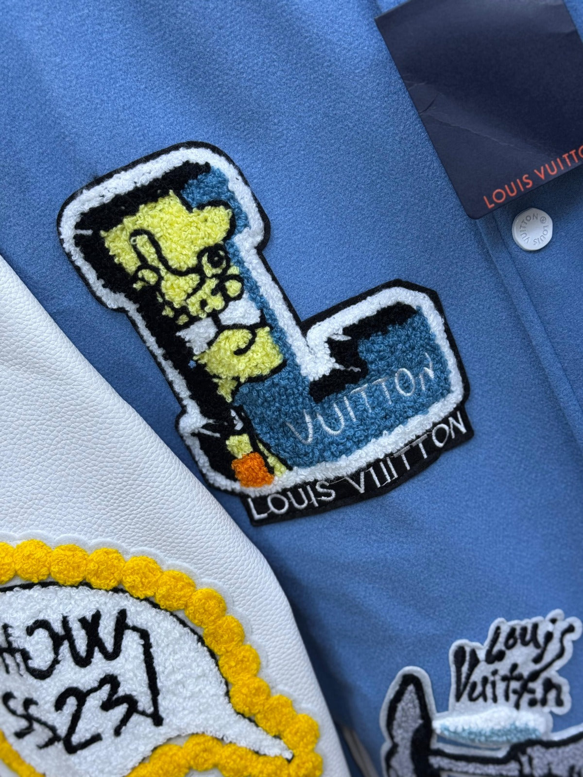 CHAQUETA LOUIS VUITTON • AZUL