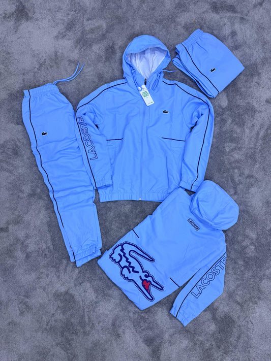 CONJUNTO LACOSTE • AZUL