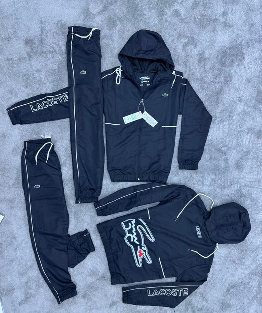 CONJUNTO LACOSTE • NEGRO