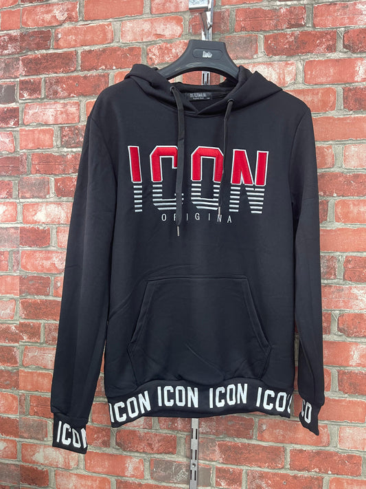 SUDADERA ICON ∙ NEGRA
